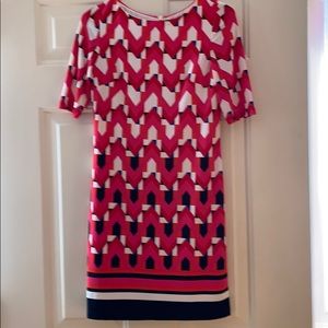 Mini short sleeve dress, fully lined